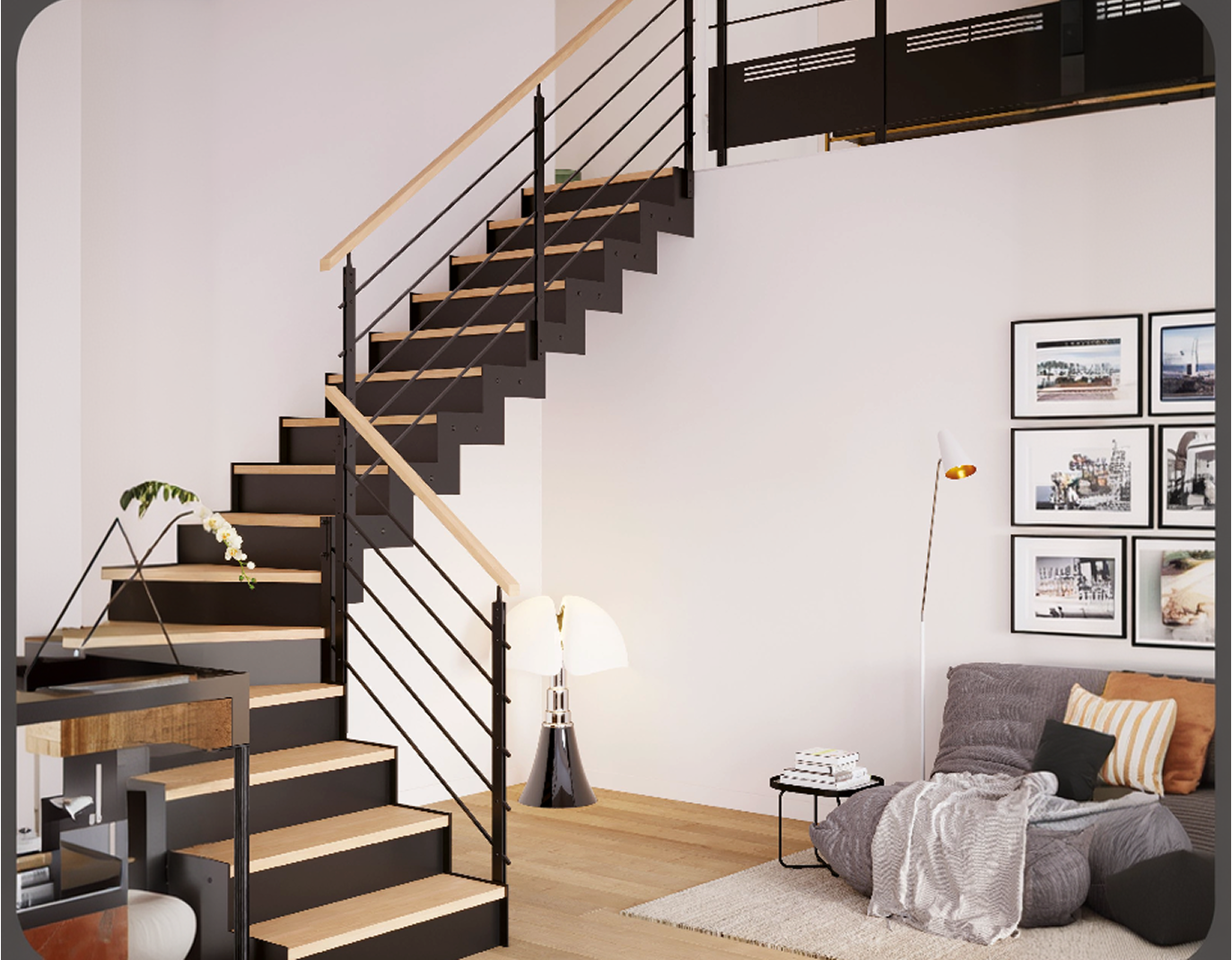 Escalier Plama G78 vue 1